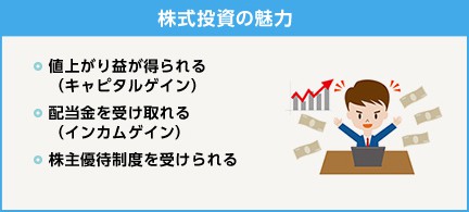 株式投資の魅力
