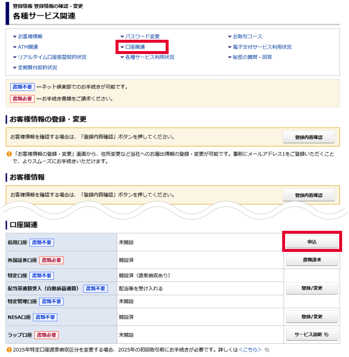 みずほ証券ネット倶楽部 お申込み手順