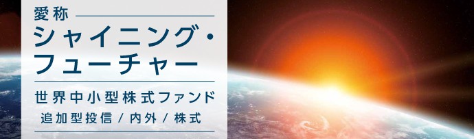 世界中小型株式ファンド(愛称:シャイニング・フューチャー)、追加型投信/内外/株式